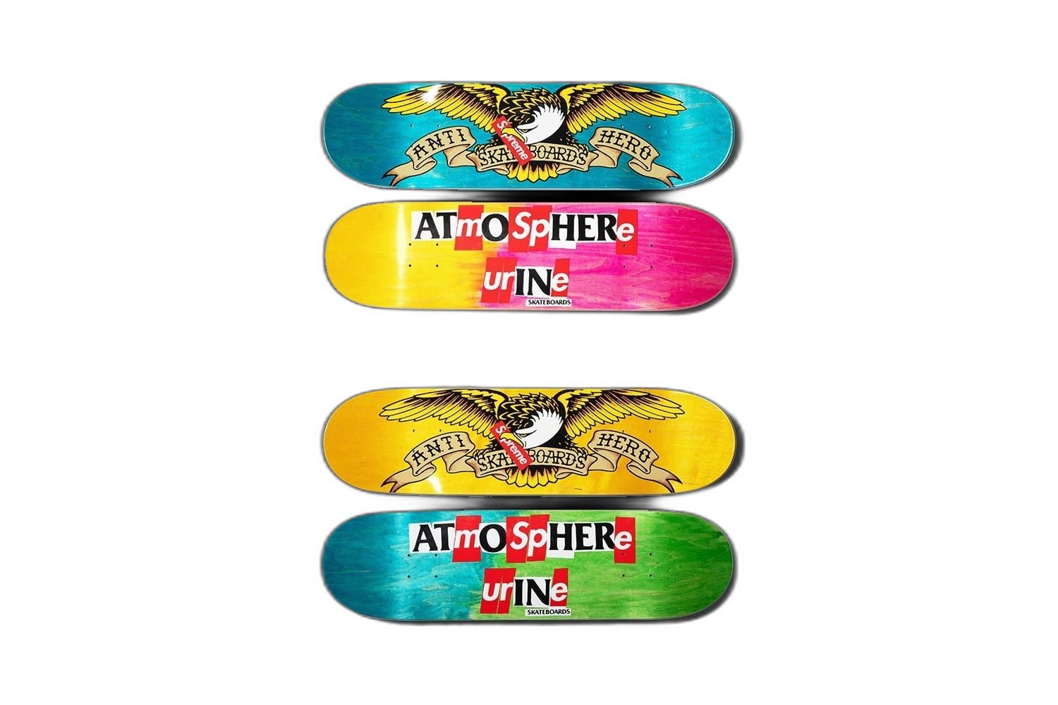 Supreme®/ANTIHERO® Skateboard